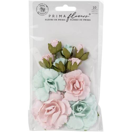 Prima Marketing Mulberry PAPER FLOWERS - Forever/Magic Love