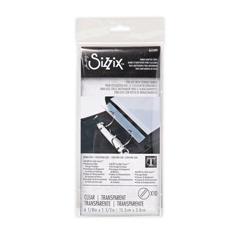 Sizzix Storage Accessory - Die Storage Adapter Adhesive Strips, 10Pk by Tim Holtz 665499