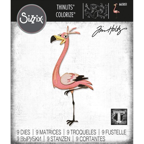 Thinlits Die Set 9PK Gladys Colorize by Tim Holtz