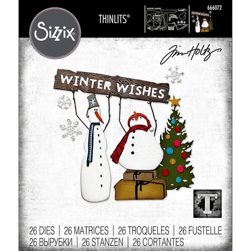 Sizzix Thinlits Die Set 26PK - Twig & Stump by Tim Holtz 666072