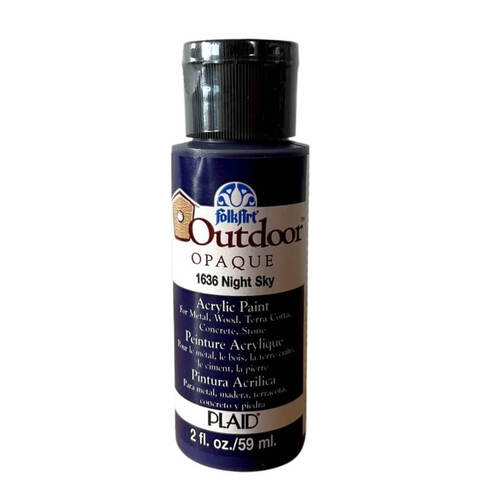 Plaid FolkArt Outdoor Opaque 2oz/ 59ml - Night Sky