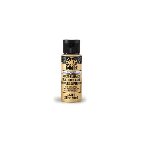 Plaid FolkArt Multi-Surface Satin Acrylic Paint 2oz - Sunflower