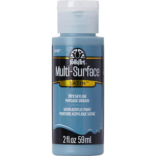 Plaid FolkArt Multi-Surface Satin Acrylic Paint 2oz - Skyline