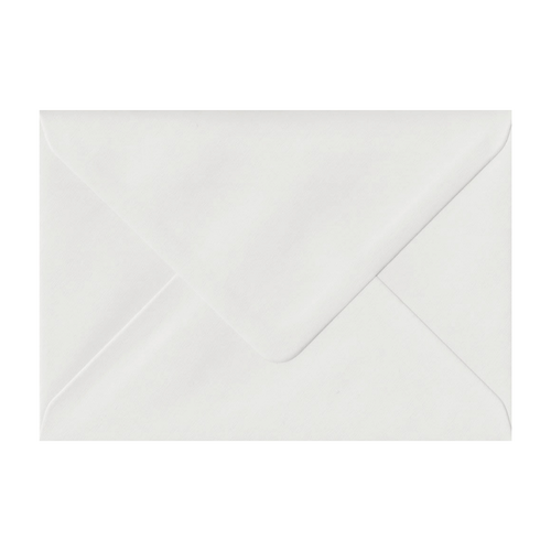 Smooth White C6 Envelopes 114mm x 162mm 80 gsm 50/pk