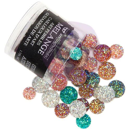 Finnabair Art Ingredients Melange Art Pebbles 110/Pkg - Sugar