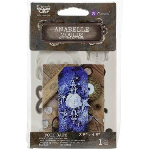 PRIMA Finnabair DECOR MOULDS 3.5"x4.5" - Anabelle