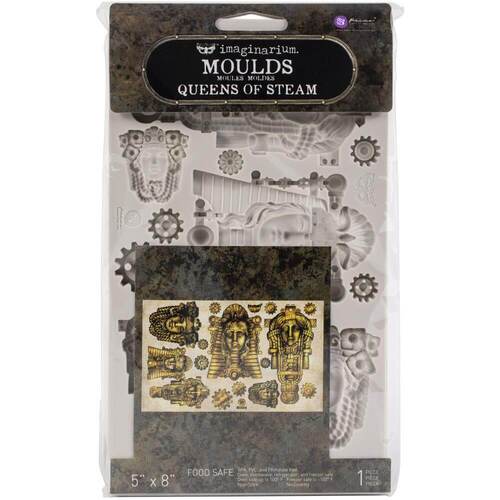 PRIMA Finnabair DECOR MOULDS 5"x8" - Queens Of Steam