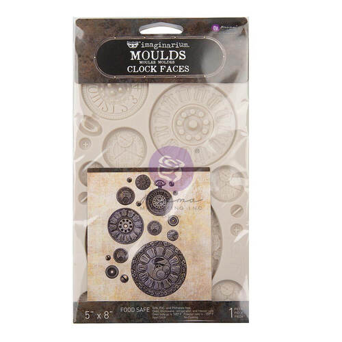 Finnabair Decor Moulds 5"X8" - Clock Faces