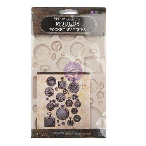 Finnabair Decor Moulds 5"X8" - Pocket Watches