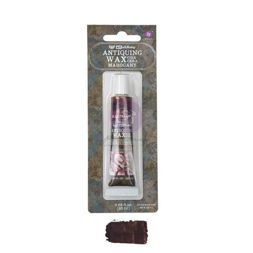 Finnabair Art Alchemy Antiquing Wax 1.69 Fl Oz - Mahogany