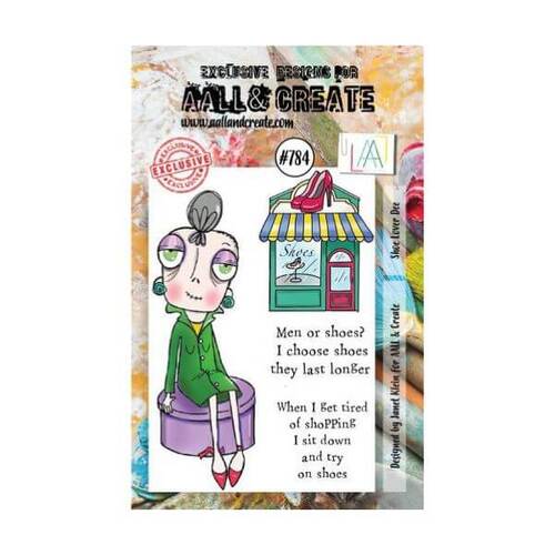 AALL & Create Clear Stamps - Shoe Lover Dee AALL-TP-784