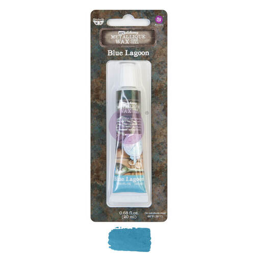 Finnabair Art Alchemy Metallique Wax 0.68 oz - Blue Lagoon