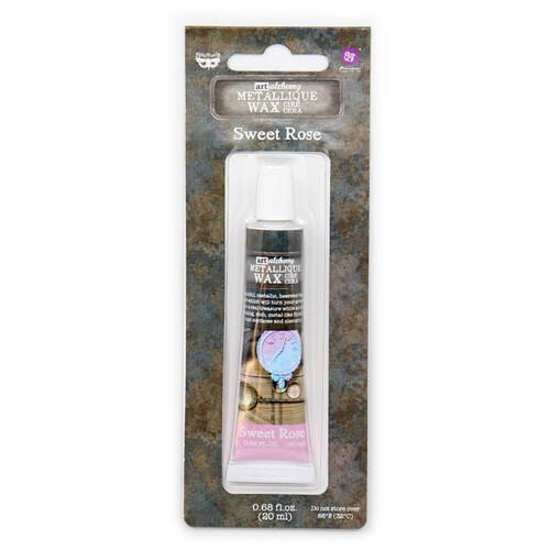 Finnabair Art Alchemy Metallique Wax 0.68 oz - Sweet Rose
