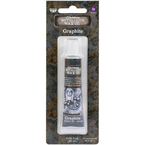 Finnabair Art Alchemy Metallique Wax .68 oz - Graphite