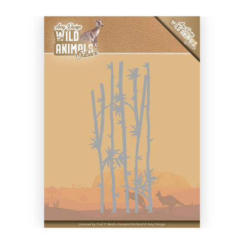 Amy Design Wild Animals Outback Dies - Bamboo Grass ADD10204