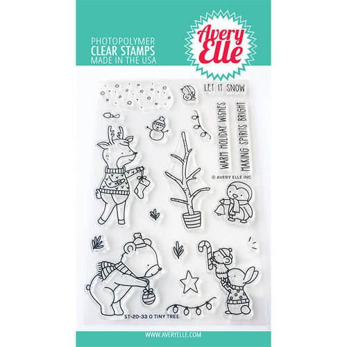 Avery Elle Clear Stamp - O Tiny Tree AE2033