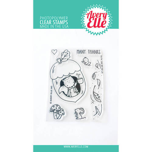 Avery Elle Clear Stamp - Aw, Nuts AE2036