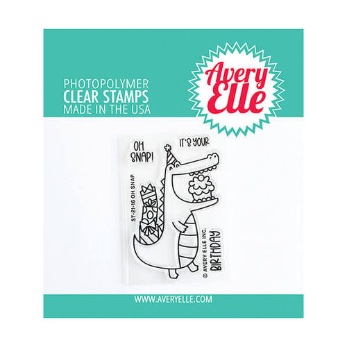 Avery Elle Clear Stamp - Oh Snap AE2116