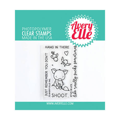 Avery Elle Clear Stamp - Life AE2118