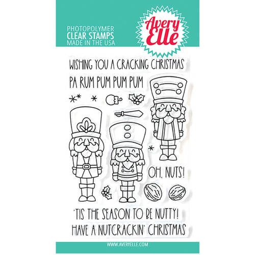 Avery Elle Clear Stamp - Nutcrackers AE2134