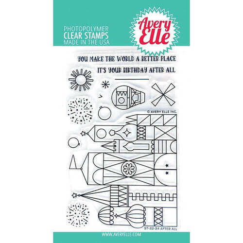 Avery Elle Clear Stamp - After All AE2224