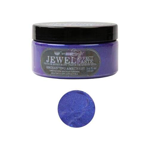 Finnabair Art Extravagance Jewel Texture Paste 100ml Jar - Enchanting Amethyst