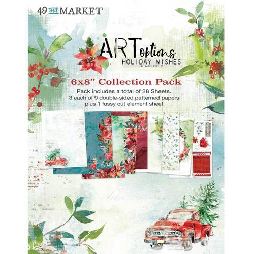 49 And Market Collection Pack 6"X8" - ARToptions Holiday Wishes