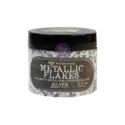 Finnabair Art Ingredients Metal Flakes 150ml - Silver