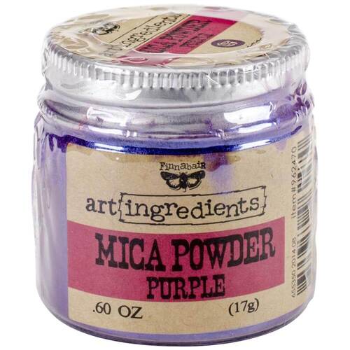 Finnabair Art Ingredients Mica Powder .6oz - Purple