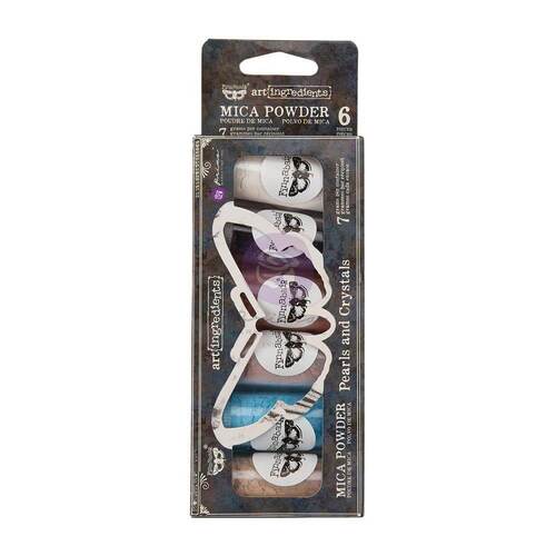 Finnabair Art Ingredients Mica Powder Set 7g 6/Pkg - Pearls & Crystals
