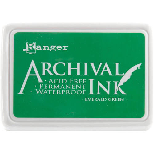 Ranger Archival Ink Pad - Emerald Green AIP30447