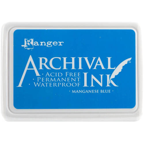Ranger Archival Ink Pad - Manganese Blue AIP30454