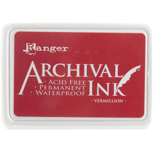 Ranger Archival Ink Pad - Vermillion AIP30461