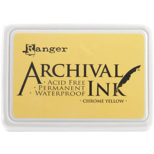 Ranger Archival Ink Pad - Chrome Yellow AIP30591