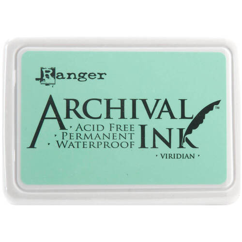 Ranger Archival Ink Pad - Viridian AIP30669