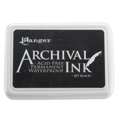 Ranger Archival Ink Pad - Jet Black AIP31468