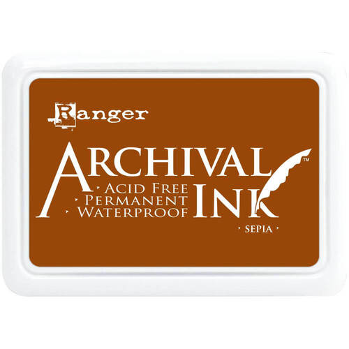 Ranger Archival Ink Pad - Sepia AIP31505