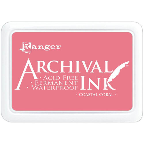 Ranger Archival Ink Pad - Coastal Coral AIP69300