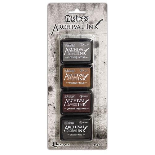 Tim Holtz Archival Ink Pads Mini - Distress Kit 3 AITK64848