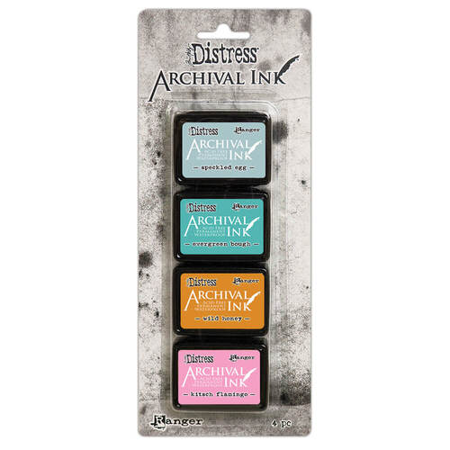 Tim Holtz Distress Mini Archival Ink - Kit #4 AITK75110