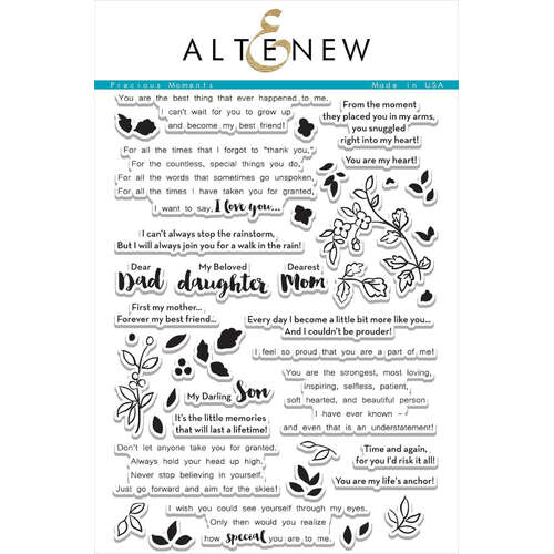 Altenew Clear Stamps - Precious Moments ALT1102