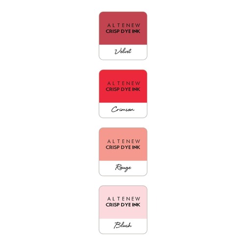 Altenew Crisp Dye Ink Mini Cube Set - Red Sunset ALT1240