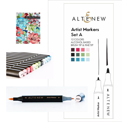Altenew Artist Markers Set A - 12 coloursALT1453