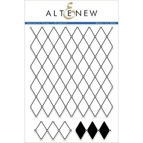 Altenew Clear Stamps - Pattern Play - Diamond ALT1698