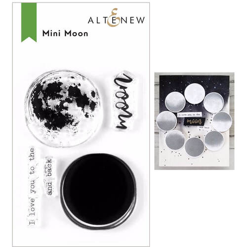 Altenew Clear Stamps - Mini Moon ALT3613