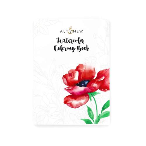 Altenew Watercolor Coloring Book ALT3858