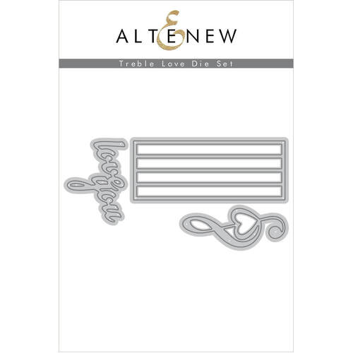 Altenew Dies Set - Treble Love ALT3951