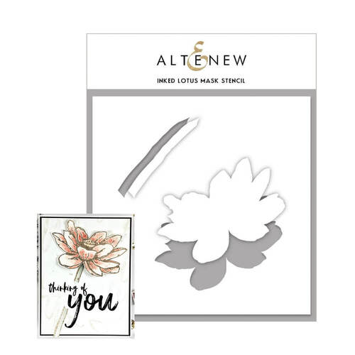 Altenew Mask Stencil - Inked Lotus ALT4126