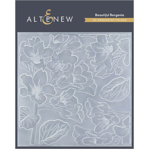 Altenew 3D Embossing Folder - Beautiful Bergenia ALT4410