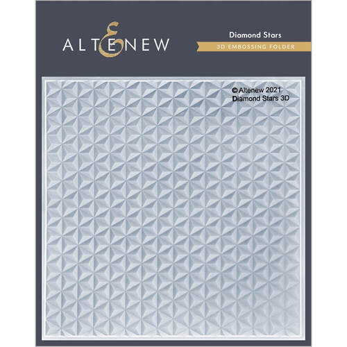 Altenew 3D Embossing Folder - Diamond Stars ALT4869